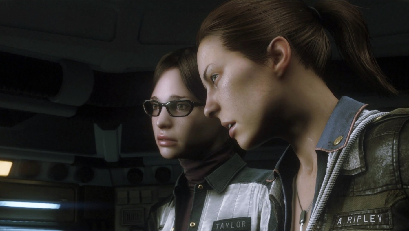 Alien Isolation Ripley and Taylor
