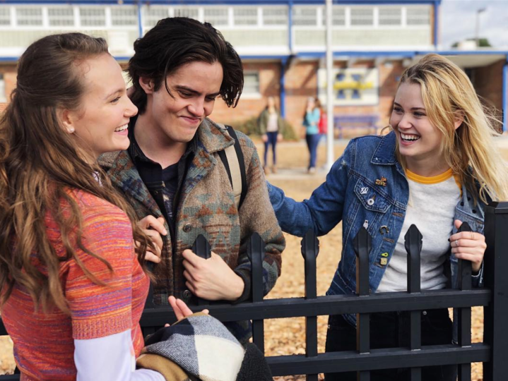 Allyson Strode with Friends