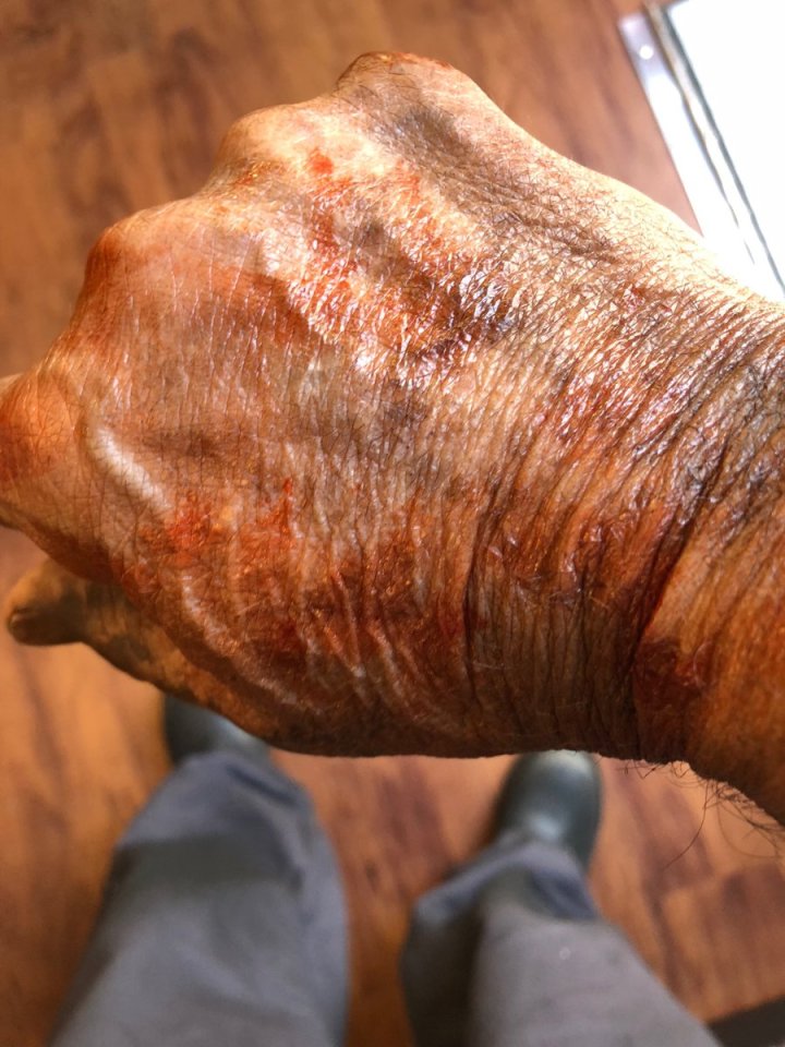 Nick Castle Hand Make-up