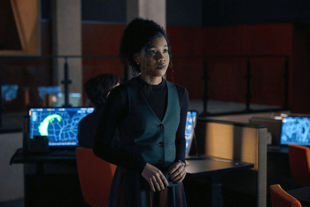 Sinclair Daniel in The Copenhagen Test. Image Credit: Peacock