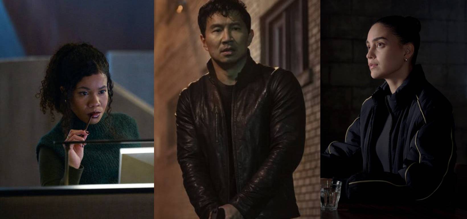 The Copenhagen Test cast, Sinclair Daniels, Melissa Barrera, Simu Liu